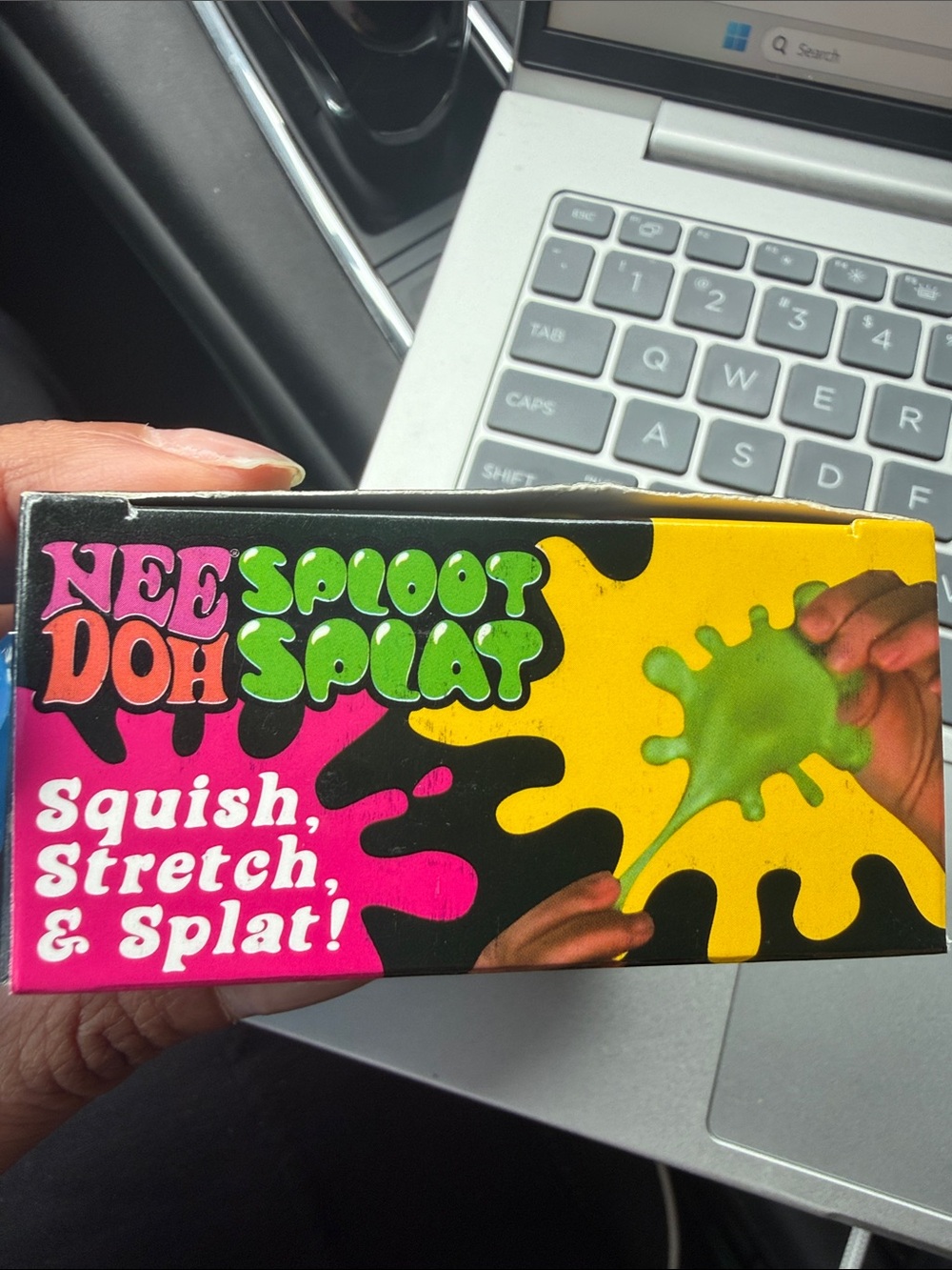 Splot Splat Kids Stress Toy - purple - Picture 5 of 5